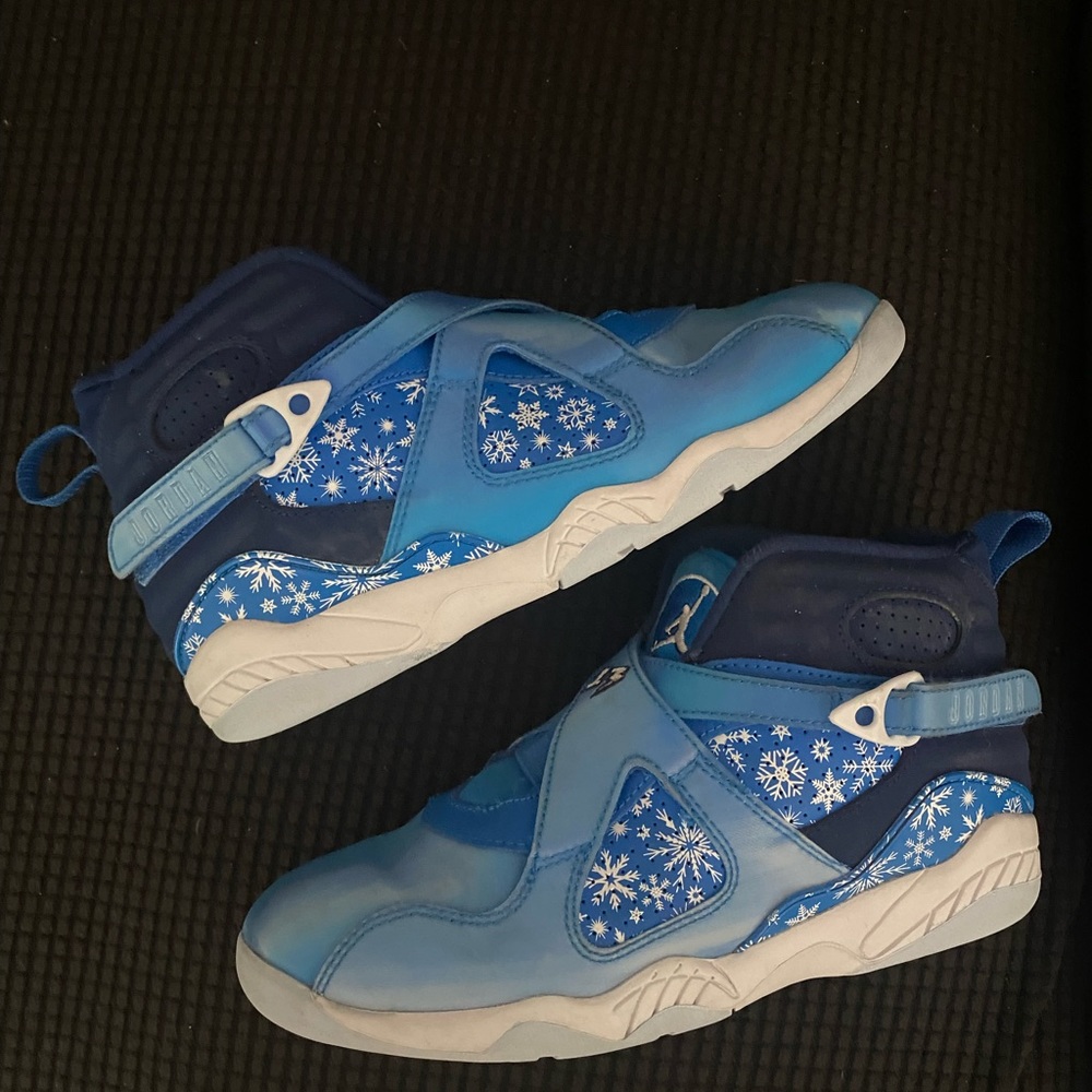 Jordan Retro 8 Preschool “Snowflake”